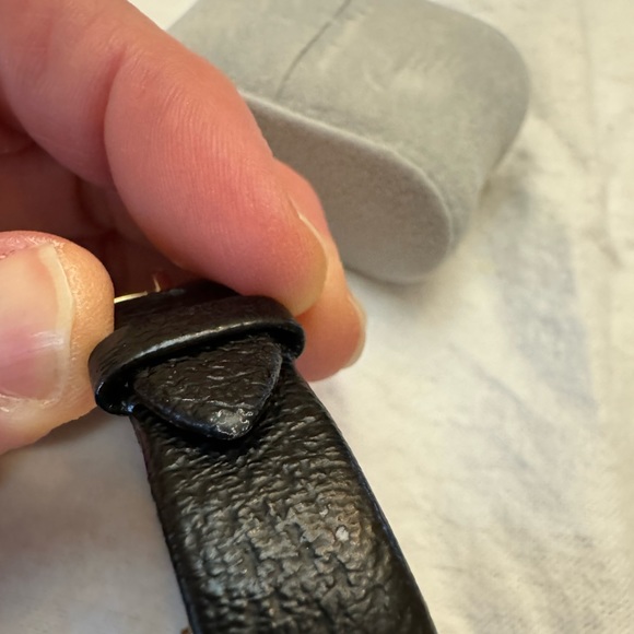 Kate Spade Black Leather Strap Watch - Picture 7 of 8